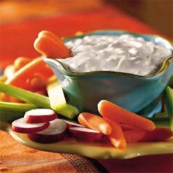 Quick Creamy Vegetable Dip recipe