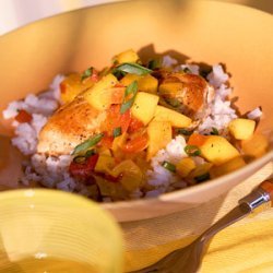 Chicken with Curried Mango Sauce recipe