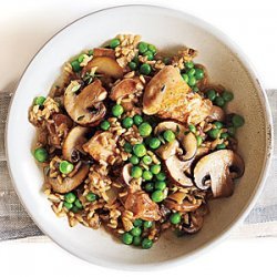 Chicken and Rice with Mushrooms recipe