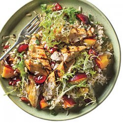 Stone Fruit Chicken-Rice Salad recipe