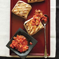 Mahimahi with Bacon-Tomato Butter recipe