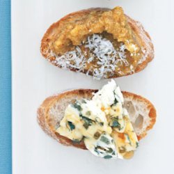 Blue Cheese and Honey Bruschetta recipe