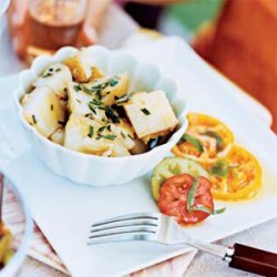 Garlic Smashed-Potato Salad recipe
