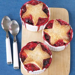 Star Berry Cobblers recipe