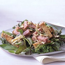Ham and Cheese on Rye Bread Salad recipe