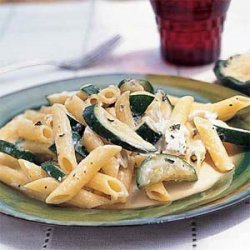 Penne with Zucchini and Ricotta recipe