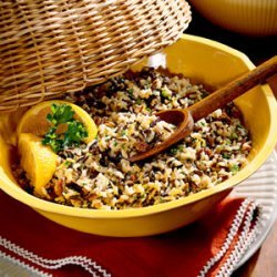 Orange Vinaigrette Rice Salad recipe