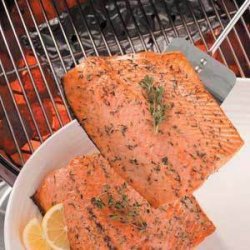 Barbecued Salmon recipe