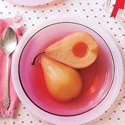Rose-Poached Pears recipe