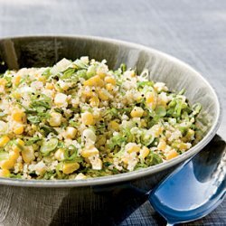Quinoa, Corn, and Mint Salad recipe