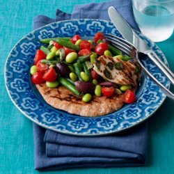 Two-Bean Greek Salad recipe