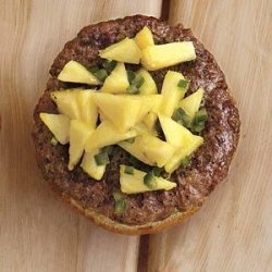 Burgers With Pineapple-Jalapeño Salsa recipe