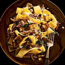Pappardelle with Mushrooms recipe