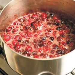 Cranberry-Maple Sauce recipe