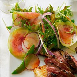 Summer Radish Salad with Sweet Chili Vinaigrette recipe