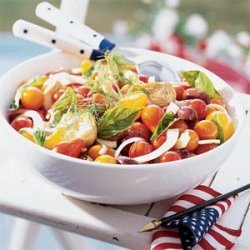Artichoke, Fennel, and Tricolor Tomato Salad recipe