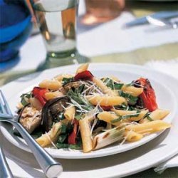 Grilled Italian Vegetables with Pasta recipe