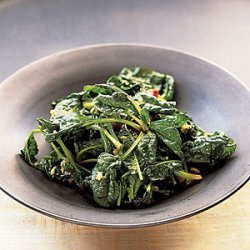 Cantonese Spinach with Garlic recipe