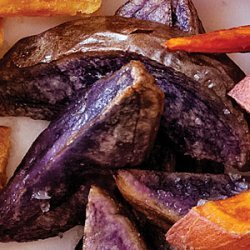 Purple Potato Wedges recipe