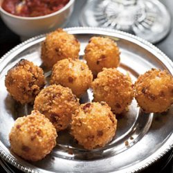 Rice and Ham Croquettes with Tomato Sauce recipe