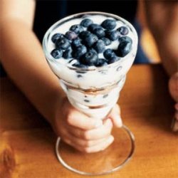 Blueberry and Maple-Pecan Granola Parfaits recipe