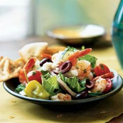 Greek Salad with Shrimp recipe
