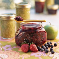 Double Berry Freezer Jam recipe