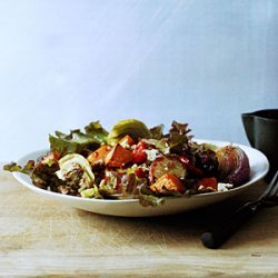 Roasted Vegetable Salad with Honey Dressing recipe
