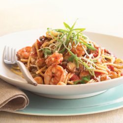 Shrimp and Chickpea Pasta recipe