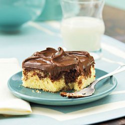 Chocolate Marble Sheet Cake recipe
