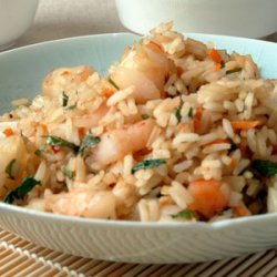 Shrimp Cilantro Fried Rice recipe