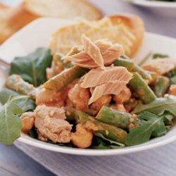 Tuna-Garbanzo Salad recipe
