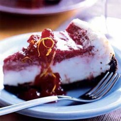 Swirled Cranberry Cheesecake recipe