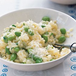Risotto With Edamame, Lemon Zest, and Tarragon recipe