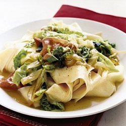 Pappardelle with Cabbage, Prosciutto, and Sage recipe