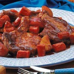 Barbecued Pork Chop Supper recipe