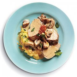 Pork Tenderloin with Mushroom Sauce recipe
