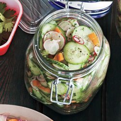 Lemony Cucumber Salad recipe