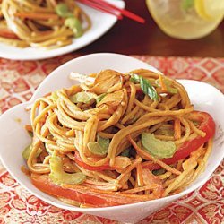 Cold Sesame Noodles with Golden Garlic recipe