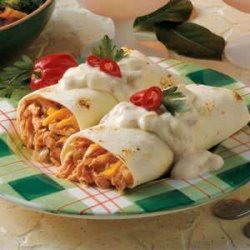 Baked Chimichangas recipe