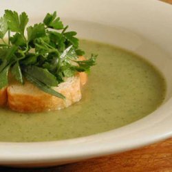 Creamy Zucchini Soup with Mixed Herbs recipe