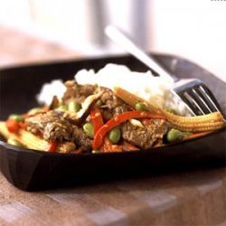 Sesame Beef and Asian Vegetable Stir-Fry recipe