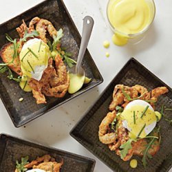 Fried Soft-Shell Crabs Benedict recipe
