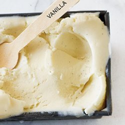 Lightened Vanilla Bean Ice Cream recipe