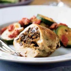 Chicken Breasts Stuffed with Italian Sausage and Breadcrumbs recipe