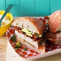 Grilled Tofu, Bacon, and Avocado Sandwiches recipe