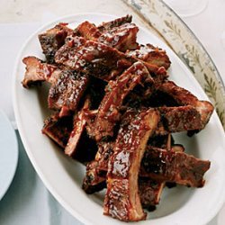 Spicy and Sticky Baby Back Ribs recipe