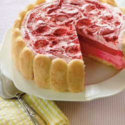 Strawberry Semifreddo Shortcake recipe
