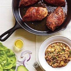 Blackened Chicken with Dirty Rice recipe