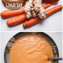 Vegan Creamy Carrot Ginger Soup recipe